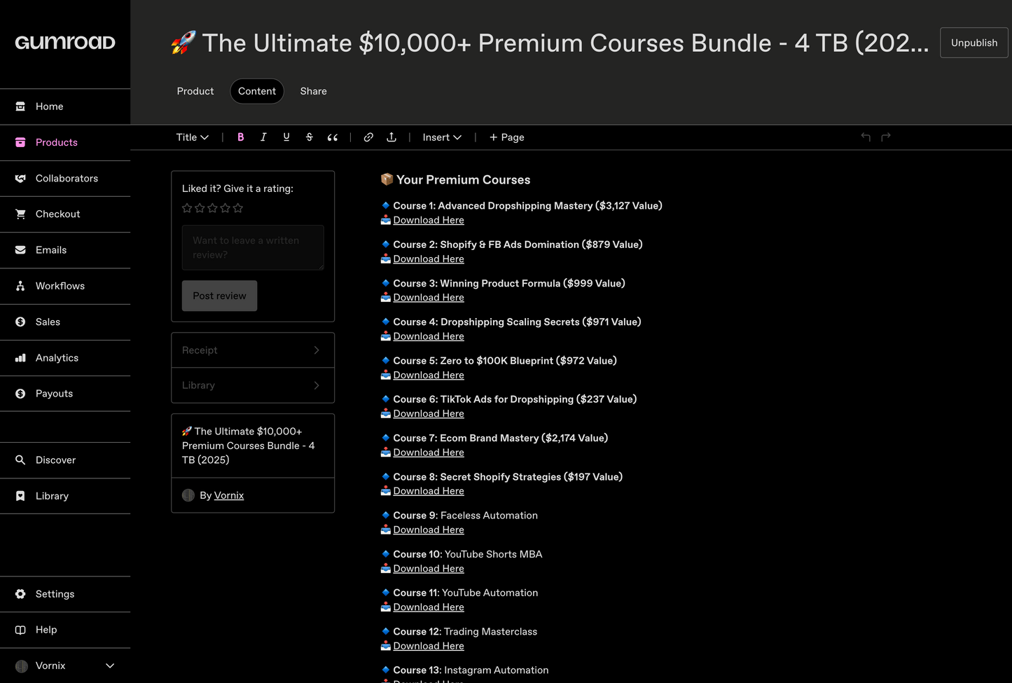 🚀 The Ultimate $16,000+ Premium Courses Bundle - 4 TB (2025)