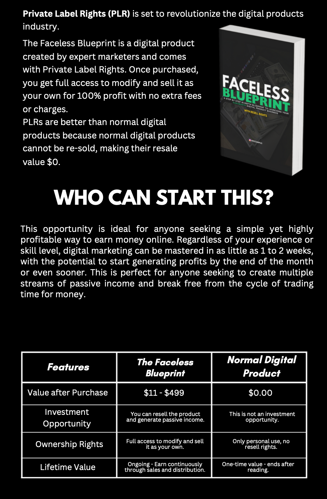 Faceless Marketing Formula🚀